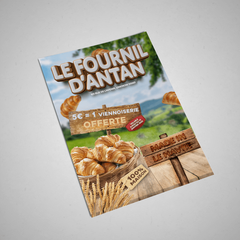Mockup Boulangerie